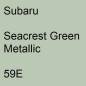 Preview: Subaru, Seacrest Green Metallic, 59E.